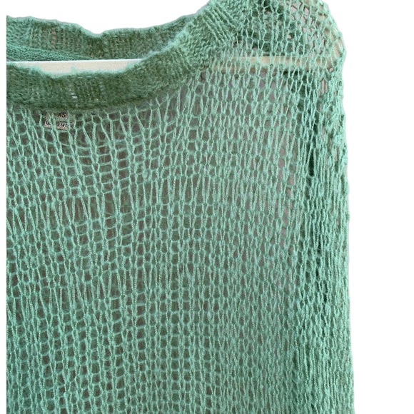 Wildfox White Label Lost Open Mermaid Knit Sweater Grass Stain XS - Picture 3 of 5